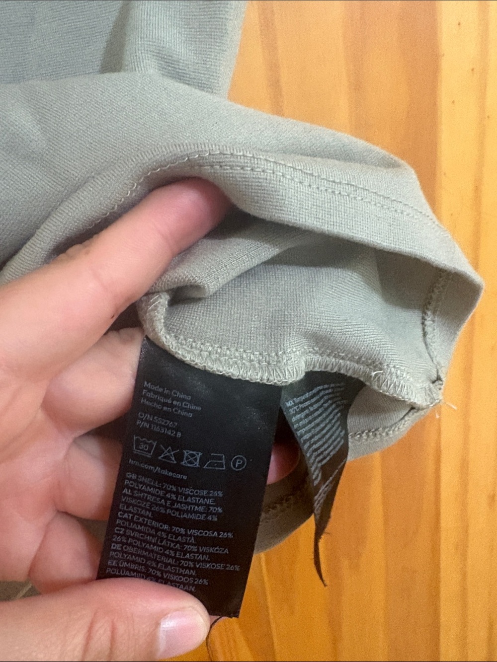 Divided Size XXS Khaki Green Top - Picture 5 of 6